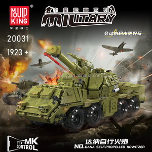 Mould King 20031 Set di Blocchi da Costruzione per Cannone Militare Elettrico Semovente, Puzzle con Controllo Remoto APP, Giocattoli Educativi MOC - Product Image 2