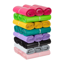 Sacs en polyéthylène écologiques multicolores imperméables pour l'emballage logistique, sacs de messagerie personnalisés pour l'expédition