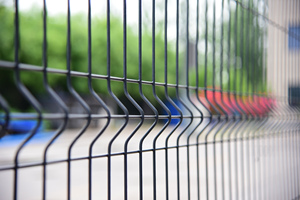 รั้วตาข่ายลวดโค้งเคลือบ3D พีวีซีแผงรั้วสังกะสีเชื่อมรั้วสำหรับรั้ว3D สวนแบบกำหนดเอง - Product Image 3