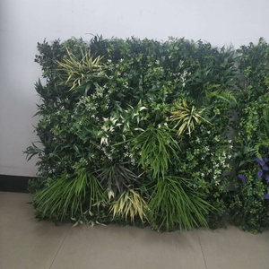 OH arti verde UV muro decorativo personalizzato di plastica erba ritardante di fiamma muro vegetale - Product Image 3