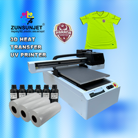 Impresora de pegatinas de cristal ZUNSUN, fácil operación, Plotters A1, Impresora Digital Uv, Impresora plana 6090, barniz Uv, Impresora plana