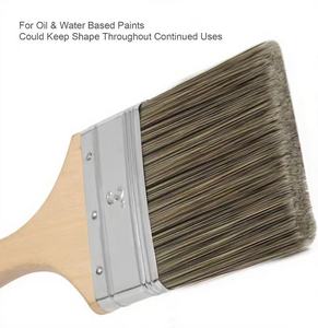 Cao Cấp Số Lượng Lớn Sơn Brushes1.5 2.5 2 3 4 Inch Chuyên Nghiệp Dụng Cụ Cầm Tay Bằng Gỗ Xử Lý Sơn Bàn Chải - Product Image 5