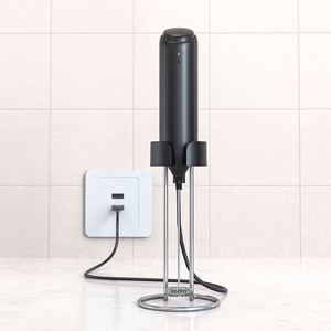 Nuevo Diseño de Espumador de Leche Eléctrico con Base Recargable y Soporte de Pared, Batidora de Espuma de Café Portátil - Product Image 6