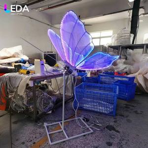 LEDA impresionante mariposa Decoración Luz boda fiesta pasillo luz control remoto Ideal para decoración de fiesta - Product Image 6