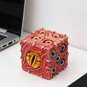 Adorno de Resina Ojo del <span class=keywords><strong>Destino</strong></span>, Cubo de Ojo de Monstruo de Terror, Decoración para <span class=keywords><strong>Bar</strong></span>, Fiesta, Escritorio - Product Image 4