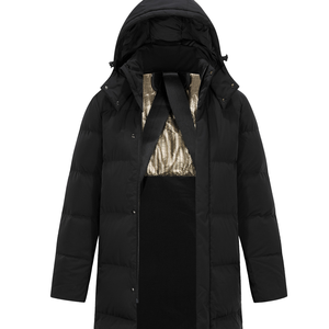 Chaqueta de plumón para mujer con relleno compartimentado y calidez de diseño científico. - Product Image 1