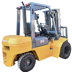 洋夫特中国叉车<span class=keywords><strong>3.5</strong></span>吨4.5米柴油叉车厂出售 - Product Image 1