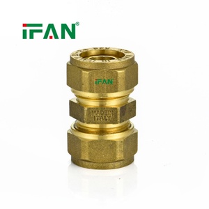 IFAN Suministro Profesional de Accesorios de Compresión PEX <span class=keywords><strong>Multicapa</strong></span>, Conexiones de Latón de <span class=keywords><strong>16</strong></span>-32MM, Codo y T en Latón para Compresión - Product Image 3