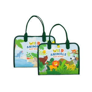 New động vật hoang dã Montessori giáo dục đồ chơi cảm thấy bận rộn <span class=keywords><strong>Board</strong></span> sách yên tĩnh cho Boy & Girl giáng sinh Tạ Ơn món quà - Product Image 2