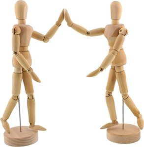 Maniquí articulado <span class=keywords><strong>de</strong></span> dibujo <span class=keywords><strong>de</strong></span> artista Tailai con cuerpo base perfecto para dibujar la <span class=keywords><strong>figura</strong></span> <span class=keywords><strong>humana</strong></span>. - Product Image 2