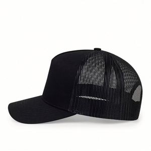 Casquette de baseball unisexe en maille à 7 panneaux avec visière incurvée, personnalisable avec logo, idéale pour l'été et les activités de plein air – Vente en gros usine - Product Image 3