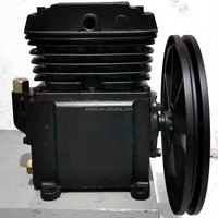 Compresseur d'air à piston vertical à réservoir de 60 gallons WILLEST 2 cylindres à entraînement par courroie BHII40BE30V240 8 barres 3-hp 60 hz Compresseur électrique