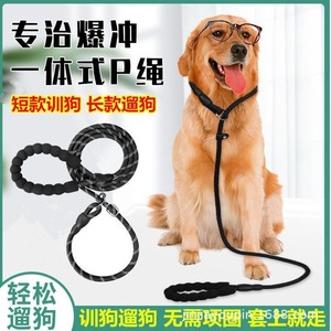 Correa reflectante, correa para perros, cadena, correa para pasear perros, cuerda P a prueba de explosiones, adecuada para razas medianas y grandes. - Product Image 2