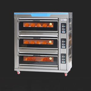 Venta directa de fábrica, horno eléctrico de 120L para el hogar/horno de Pizza de cubierta profesional comercial, horno de pan Industrial de alta calidad - Product Image 3