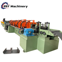 Machine de formage de profilés en C de haute précision, à cadre robuste, entièrement automatique, pour la construction en acier