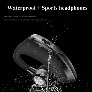Auriculares V9 manos libres con micrófono, auriculares inalámbricos con reducción de ruido <span class=keywords><strong>para</strong></span> conducir y negocios - Product Image 5