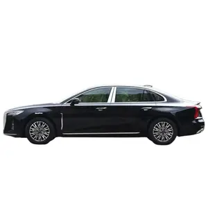 New Energy Vehicles Hongqi H5 Version Black Color Model 1.5T DTC Zhilian Qiyue With 5 Seaters For Family Use Hongqi H5