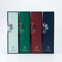 Caja de Regalo Personalizada para Vino y Whisky, de un Solo Vaso, de Alta Gama, para Vino Tinto, con Logotipo Impreso en Hot Stamping