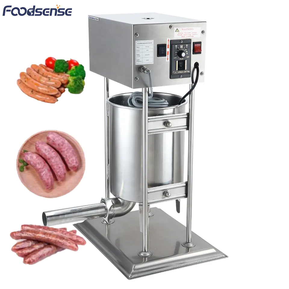 Автоматическая электрическая колбасная машина, 10 л