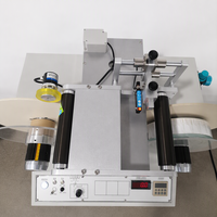Nouvelle machine de rembobinage automatique avec correction de déviation et fonction de comptage de longueur pour film plastique, papier et étiquettes Lingtie LTD-450C