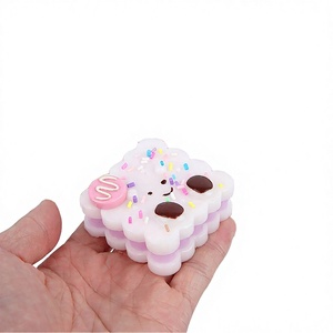 Juguetes de Descompresión de Plástico con Temática de Galletas de Soda, Directo de Fábrica, Nuevos, Unisex, para Amasar, con Música, Varios Colores, para Edades de 15 a 60 Años, Hechos en Zhejiang - Product Image 4