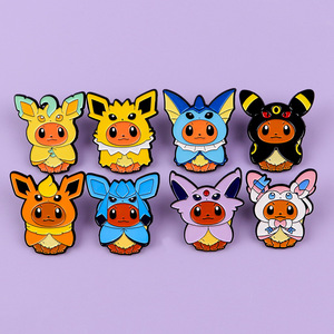 Broche en métal mignonne <span class=keywords><strong>Pikachu</strong></span> et Geng Ghost, <span class=keywords><strong>badge</strong></span> d'anime de dessin animé, épingle pour vêtements ou accessoire de sac - Product Image 5