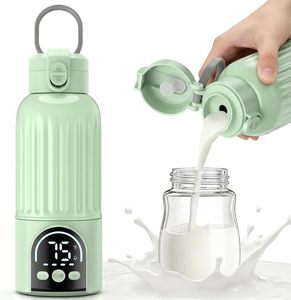 Chauffe-biberon sans fil portable avec contrôle de la température pour la maison et les voyages - Product Image 1