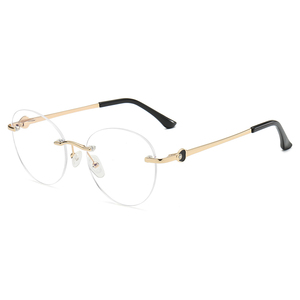 Nuevas <span class=keywords><strong>Gafas</strong></span> Graduadas Ovaladas Cómodas y de Calidad para Mujer, Lentes <span class=keywords><strong>Progresivas</strong></span> Multifocales, <span class=keywords><strong>Gafas</strong></span> Retro con Bloqueo de Luz Azul - Product Image 6