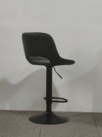 Tabouret de bar pivotant à 360 degrés, stable, avec revêtement en PU, réglable, avec repose-pieds, pour la maison, le bar, le café, l'extérieur, directement de l'usine