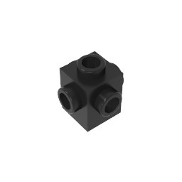 Bloques de Construcción Compatibles 4733, Ladrillos de Cuatro Lados 1x1 con Puntos en Relieve, Educativos, DIY para Niños, Unisex, Plástico ABS - Product Image 3