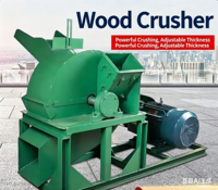 Broyeur de bois diesel,broyeur de bois industriel Broyeur de bois robuste pour branches de jardin et traitement des déchets bois