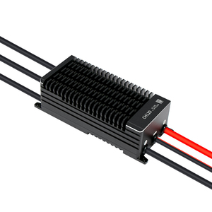 Contrôleur de vitesse CH120 12-24S 120A haute puissance en métal et plastique, moteur sans balais ESC avec BEC IPX4 pour drone agricole, bateau RC - Product Image 2