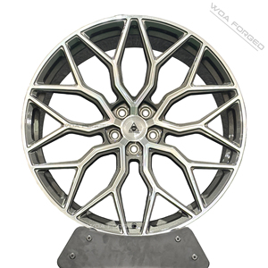 Ruedas forjadas personalizadas directas de fábrica WOA 17 18 19 20 21 pulgadas Triple cromo 5x120 Deep Dish Ravine rueda de coche de pasajeros para M8 F80 - Product Image 1