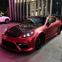Kit carrosserie Msy Style en fibre de carbone pour Porsche Panamera 970 970.1 : pare-chocs avant, jupes latérales, arches de roue, diffuseur arrière, spoiler