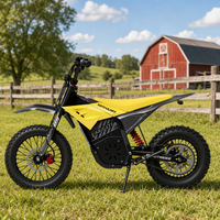 Moto tout-terrain électrique sans balais 58V 1000W avec batterie au lithium, vitesse maximale de 75 km/h