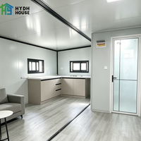 Villa Conteneur Modulaire Préfabriquée Contemporaine de Luxe Extensible de 40 pieds pour Hôtels et Usage Résidentiel Mobile Sécurisé