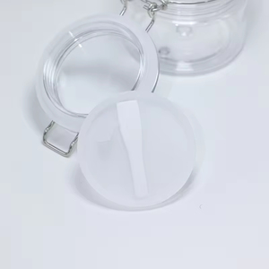 Pot en plastique scellé 220 ml, flacon de crème, emballage cosmétique, pot avec boucle en fer, flacon de soin de la peau, vente en gros - Product Image 3