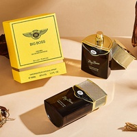 Parfum 100 ml au design contemporain et tendance, senteurs orientales, coffret cadeau pour homme, brume corporelle naturelle pour événements formels et sociaux