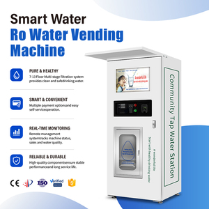 Máquina Expendedora de Agua que Funciona con Monedas, con Aceptador de Billetes y Sistema de Pago, Cajero Automático de Agua para Comunidades Residenciales - Product Image 1