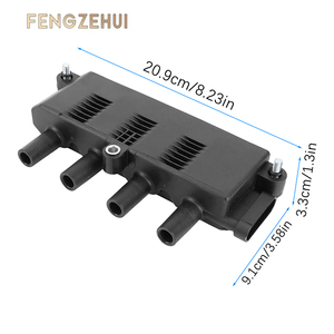 Bobine d'allumage automobile 6 broches pour système moteur, référence 55200112 55200486 55208723 9S5112029AA, pour <span class=keywords><strong>Fiat</strong></span> 500 2007-2020 1.2L - Product Image 4