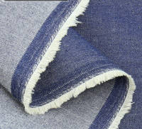 Tissu en coton denim tricoté interlock biologique de 6 oz pour la confection de jeans, vestes, sacs, chemises et robes pour garçons - Vente en gros