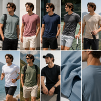 Camiseta de Manga Corta para Hombre JENI, Color Personalizado, 150 g/m², Protección UV, Secado Rápido, para Marcas Privadas
