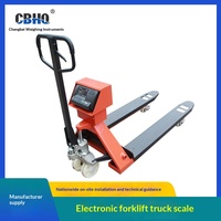 Balance électronique pour chariot élévateur, capacité 2 tonnes, affichage numérique haute précision, pour usage sur camion, vente en gros par l'usine d'instruments de pesage Chengbei