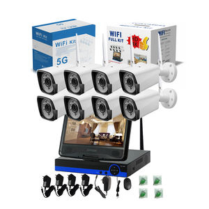 Bala De Metal Kit Combo 3MP XMEYE ICSEE IR Video Surveillance Câmara De Seguridad com Tela CCTV Set Câmeras De Segurança Sem Fio - Product Image 6