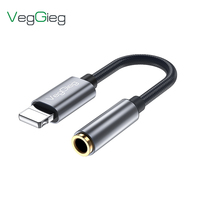 Veggieg 2-in-1 USB 3.1 Typ C USB-C zu 3,5mm Aux Audio Kopfhörerbuchse PD Ladekabel Adapter