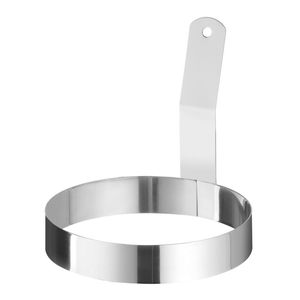 Anillo para Huevos de Cocina Comercial HENDI con Asa, Diámetro 128 mm, Altura 125 mm - Product Image 1