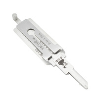 Lishi VAC102 2-en-1 : Décodeur et Ouvre-Serrure de Porte de Voiture, Kit de Crochetage pour Outils de Serrurier Automobile