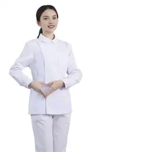 Uniforme d'infirmière pour femmes, ensemble court à manches courtes pour l'été, ensemble à manches longues, hôpital, maison de retraite, <span class=keywords><strong>travail</strong></span> d'infirmière - Product Image 2