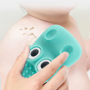 Champú de fábrica Ducha de pelo Lavado Masaje de piel seca Cepillo corporal de silicona Cepillos de baño Esponjas Depuradores - Product Image 2