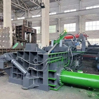 Presse à balles métalliques industrielle pour l'application de la gestion des déchets des usines de recyclage des déchets